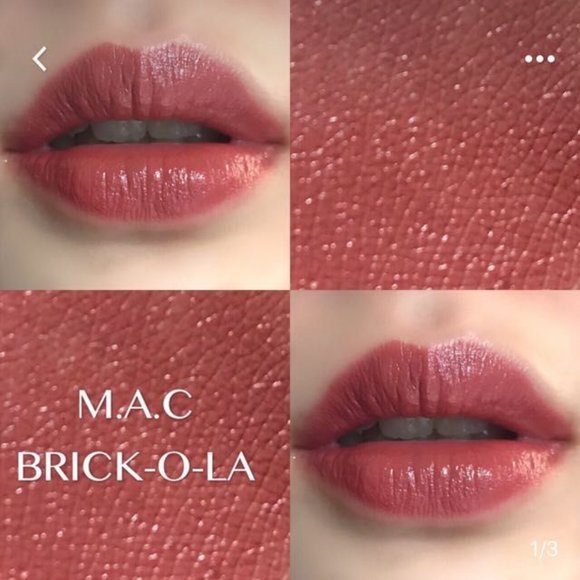MAC Lipstick - Brick-O-La Amplified - Picture 2 of 2